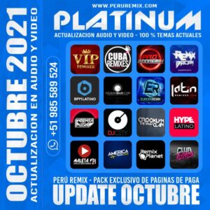 10 PACK PLATINUM - OCTUBRE 2021