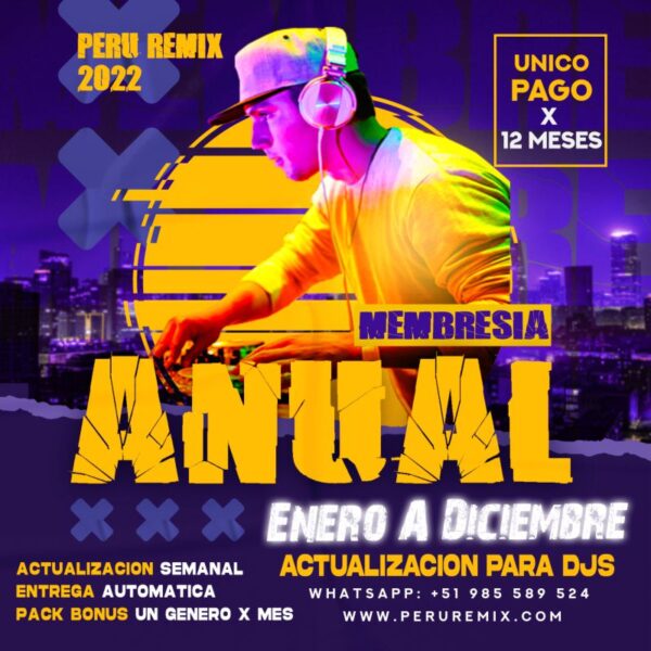 [ MEMBRESIA ANUAL AUDIO ] - [ ENERO A DICIEMBRE 2022 ]