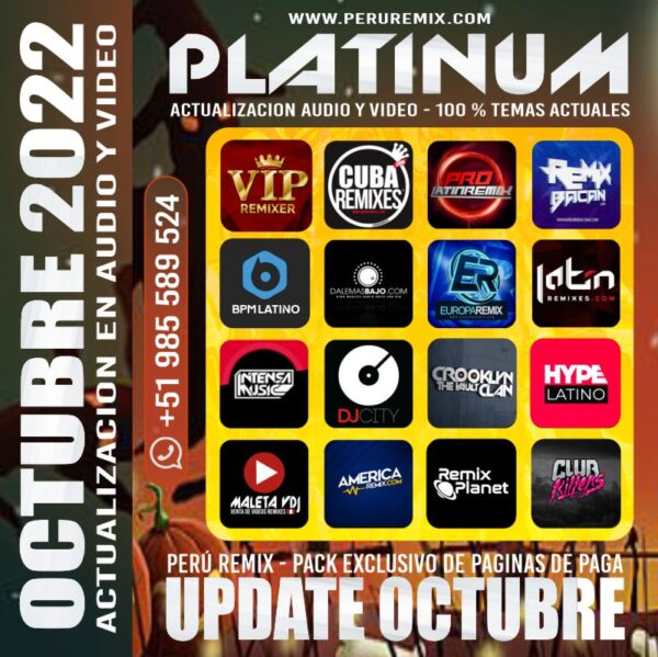 10 PACK PLATINUM - OCTUBRE 2022