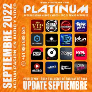 09 PACK PLATINUM - SEPTIEMBRE 2022