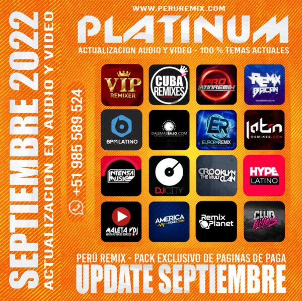 09 PACK PLATINUM - SEPTIEMBRE 2022