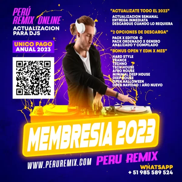 [ MEMBRESIA ANUAL AUDIO ] - [ ENERO A DICIEMBRE 2023 ]