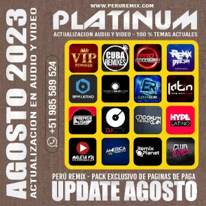 08 PACK PLATINUM - AGOSTO 2023