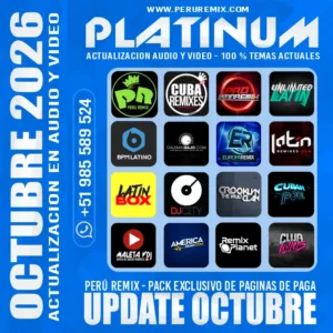 10 PACK PLATINUM - OCTUBRE 2026